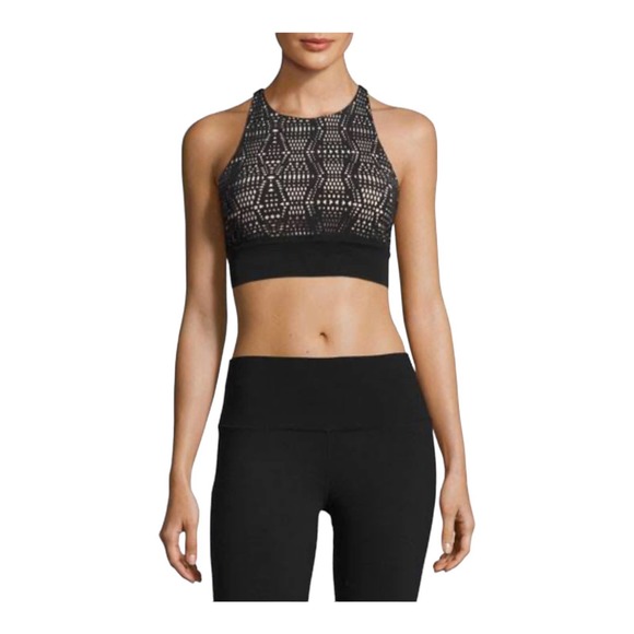 ALO Yoga Other - Alo Yoga Illuminate Lace Print Sports Bra Activewear Size Small